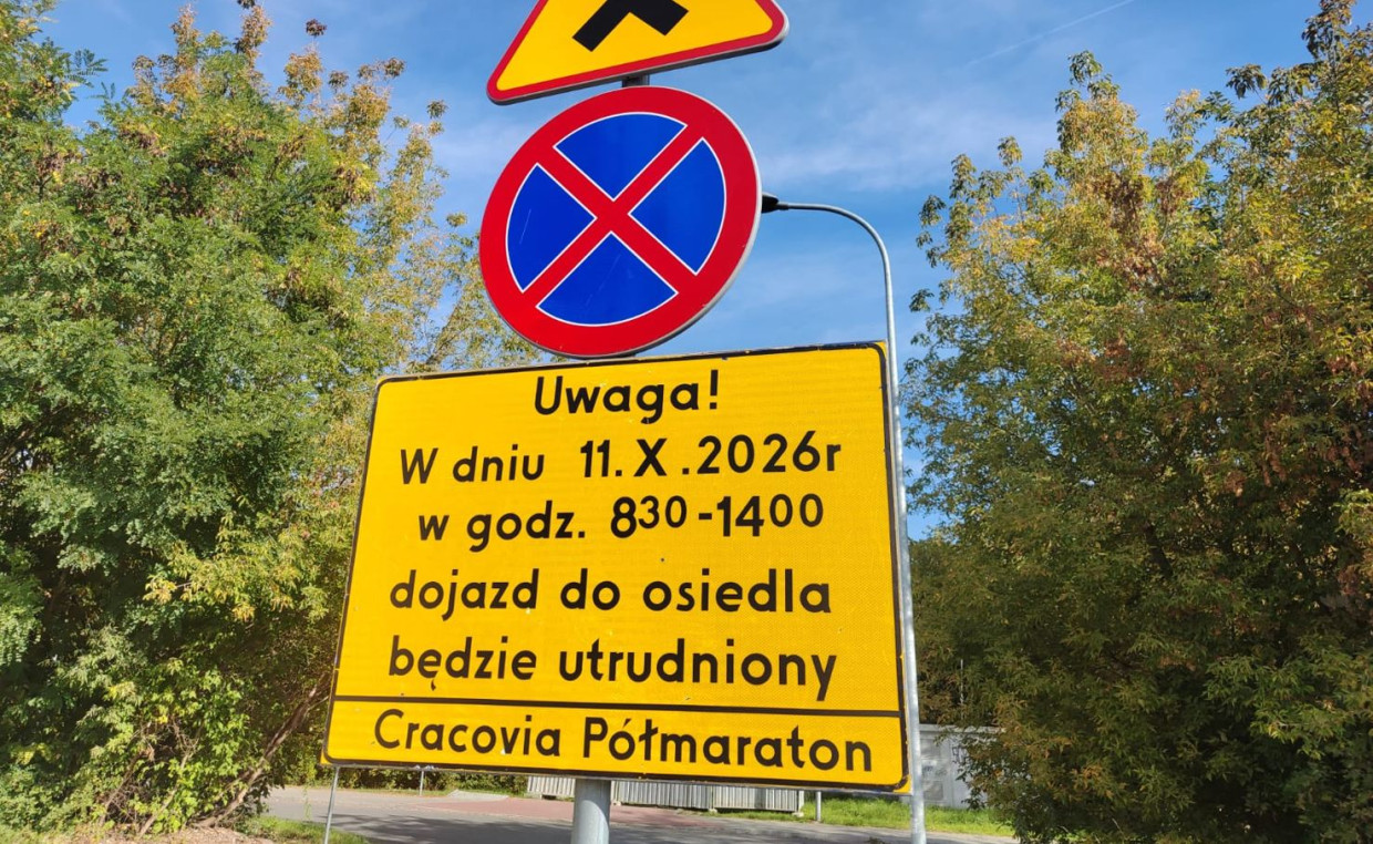 12. PKO Cracovia Półmaraton Królewski i Czaniecka Piątka [INFORMATOR DLA KIEROWCÓW]