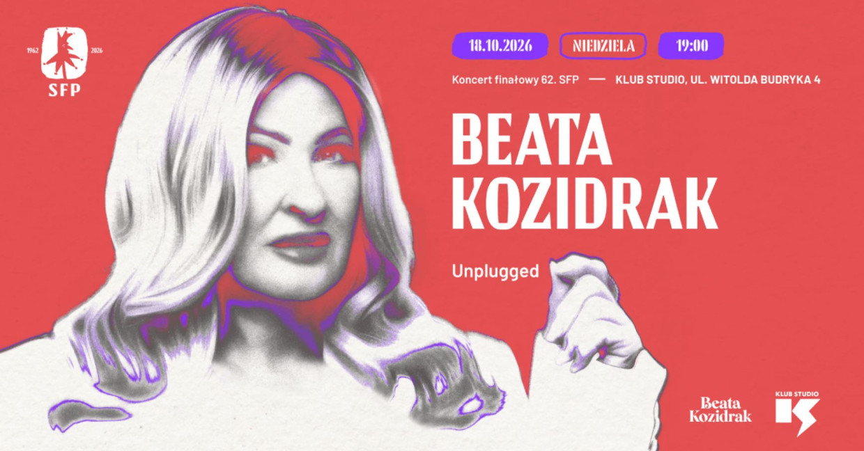 Beata Kozidrak wystąpi w Klubie Studio. Wyjątkowy koncert już w niedzielę