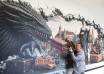 "Mural smok Wawelski"