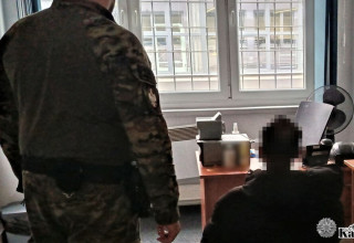 "Zatrzymany mężczyzna"