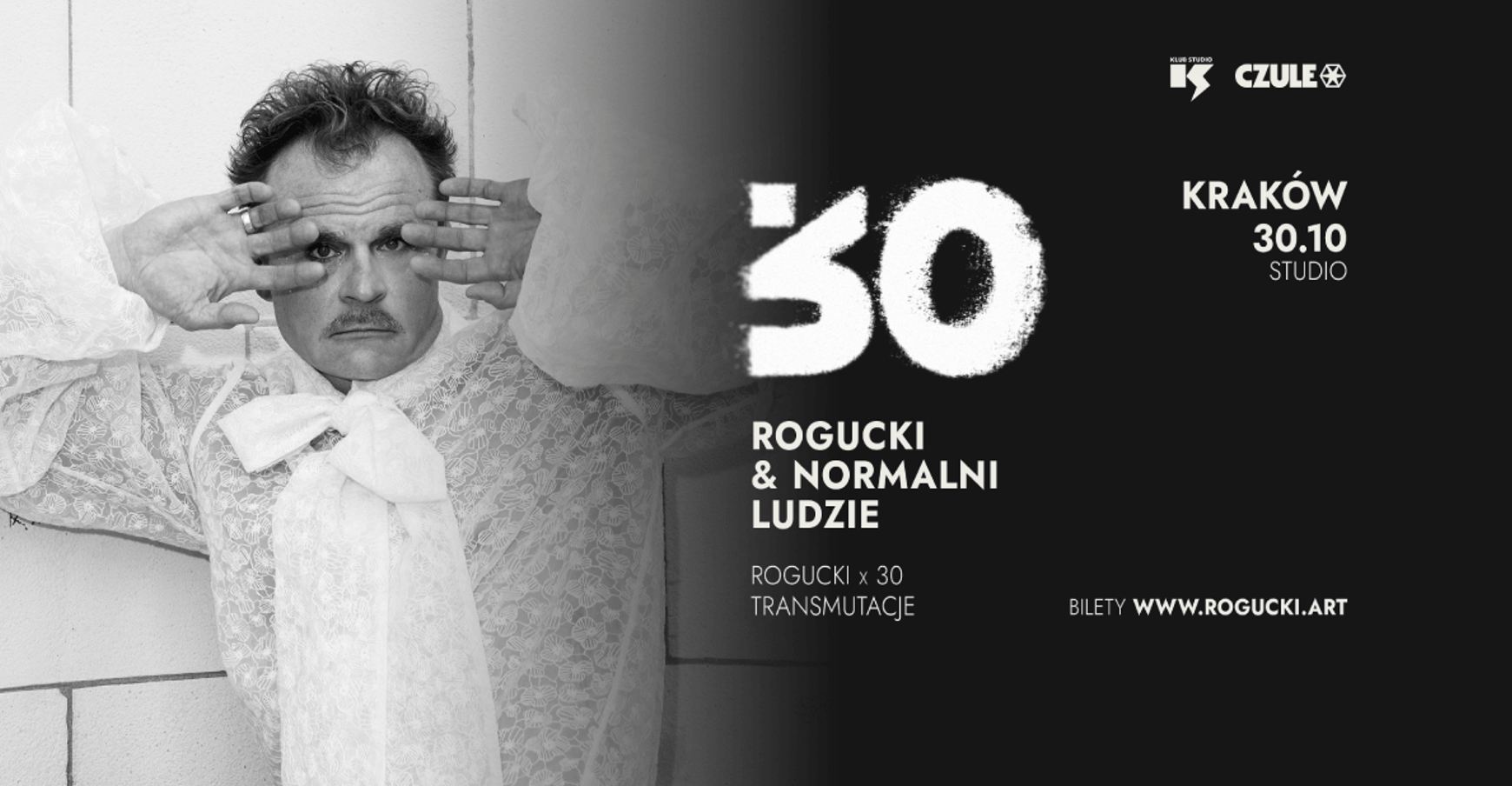 Piotr Rogucki wystąpi w Krakowie. Jubileuszowa trasa „TRANSMUTACJE” w Klubie Studio