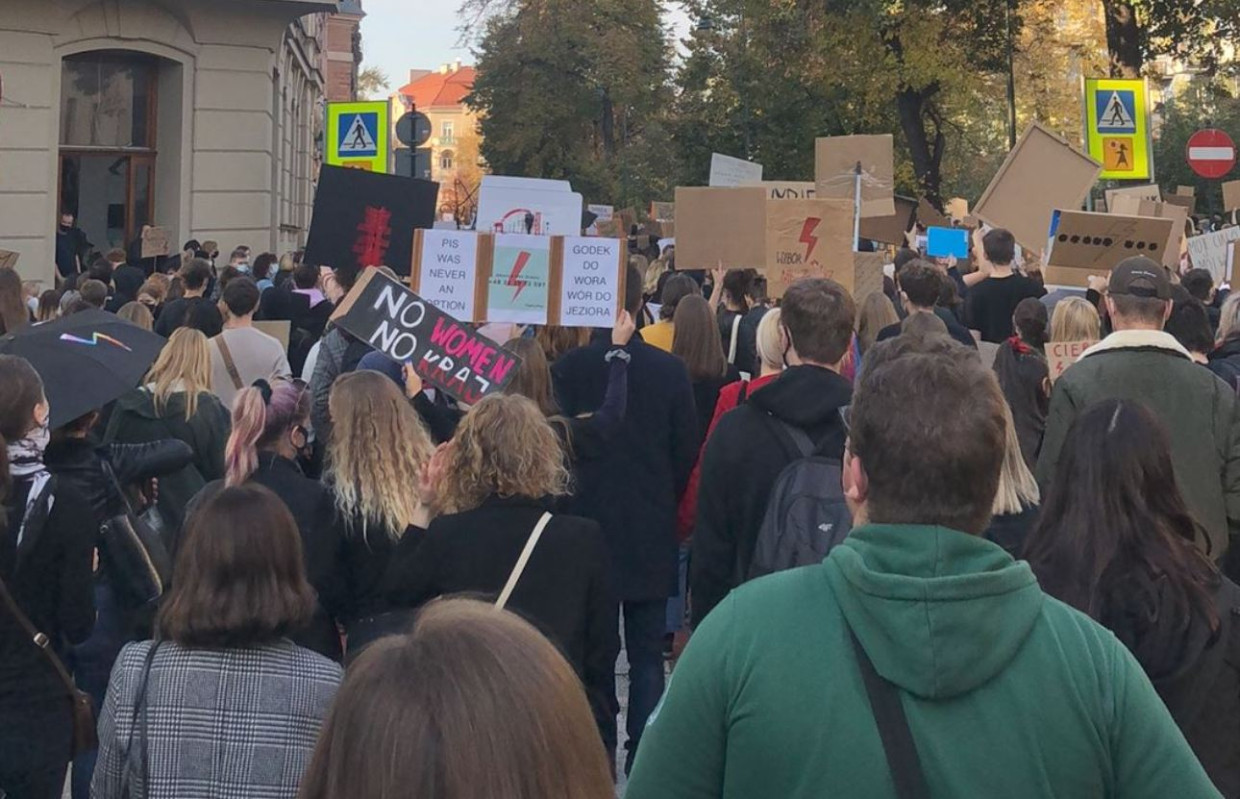 Demonstracja w centrum Krakowa. Aktywiści wyjdą na ulicę 22 października