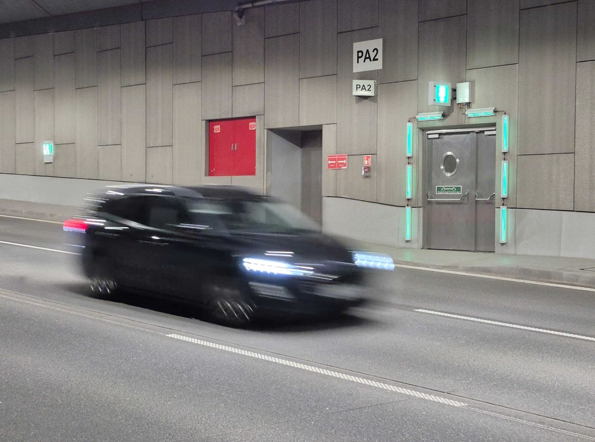 Północna Obwodnica Krakowa. Zmiana limitu prędkości w tunelach